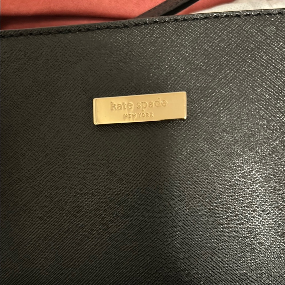 Kate Spade Black Textured Purse